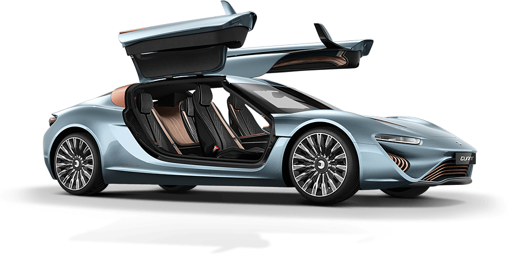 Nanoflowcell Ag Futuristic Cars, Automotive Design, - 2018 4 Seater Sports Car (997x499), Png Download