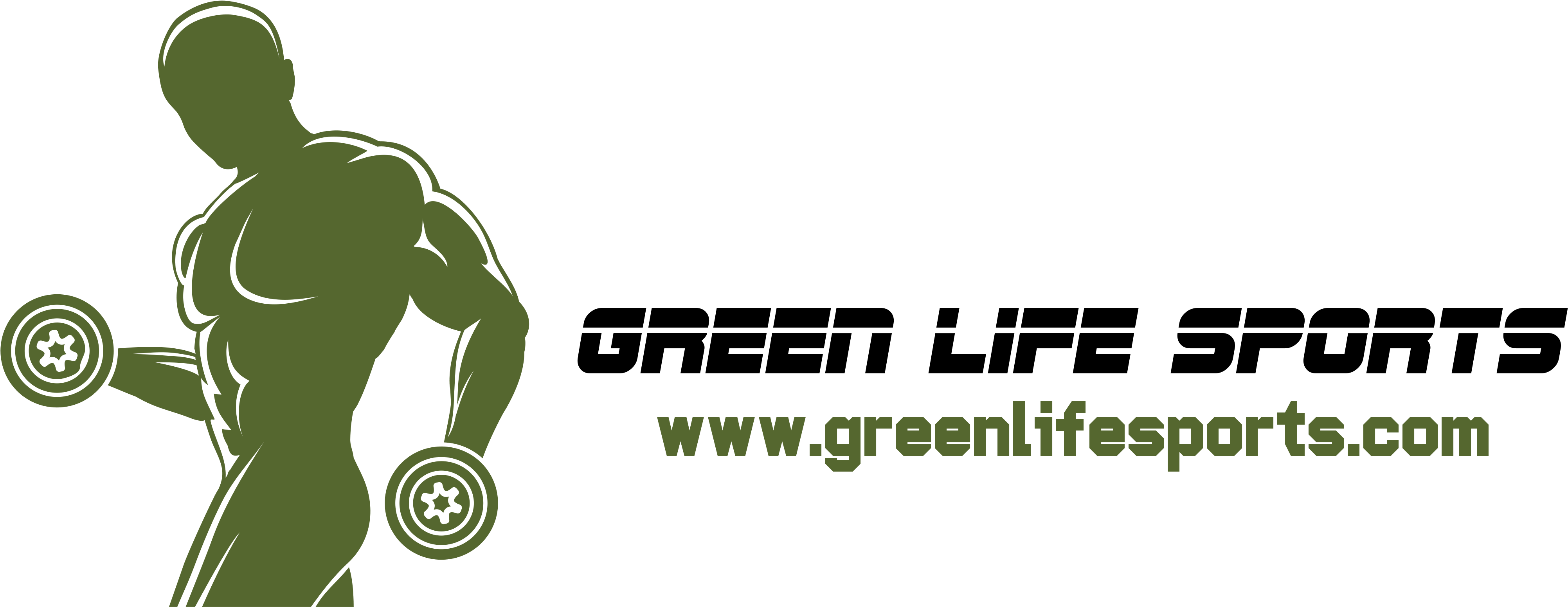 Green Life Sports - Men's Sleeveless Tank Top Cotton Print T-shirt Casual (4983x1795), Png Download