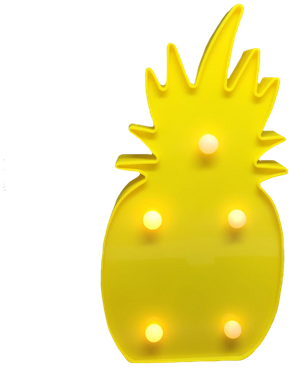 Luminaria-abacaxi - Pineapple (412x412), Png Download