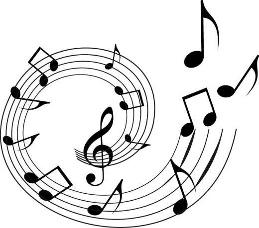 Diferente, Sin Embargo, Debe Ser El Régimen De Sonidos - Musical Notes Spiral (520x459), Png Download