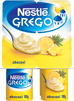 Iogurte Grego Abacaxi - Convenience Food (402x402), Png Download