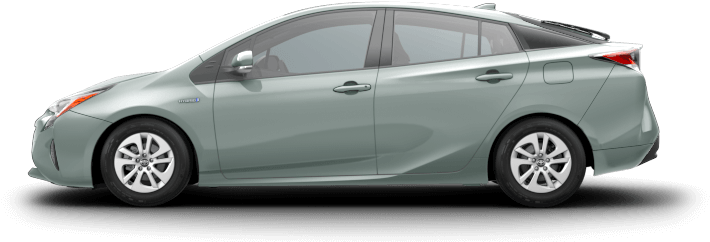 2017 Toyota Prius - プリウス シルバーメタリック (864x300), Png Download