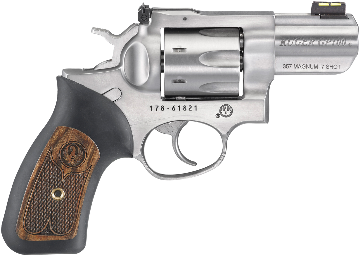 Ruger 1774 Gp100 Standard Single/double 357 Magnum - Gp100 10mm Wiley Clapp (1280x919), Png Download
