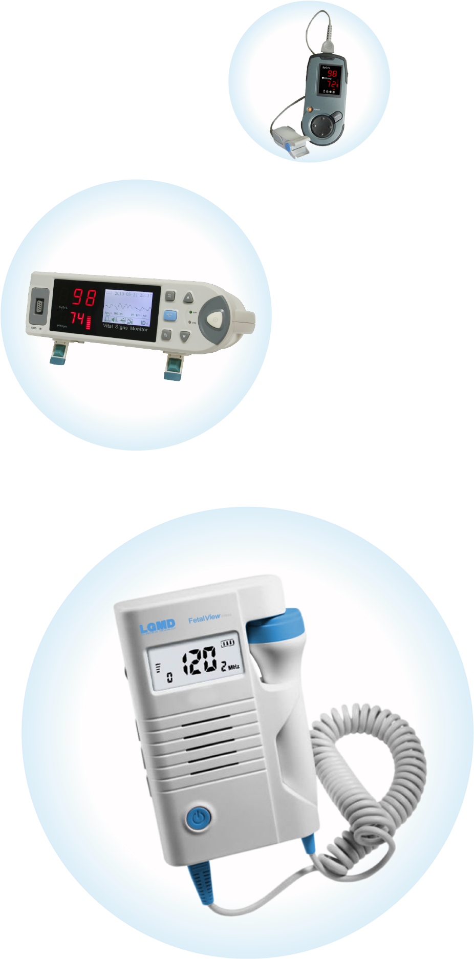 Biocare Fm200 3mhz Fetal Doppler (979x1979), Png Download