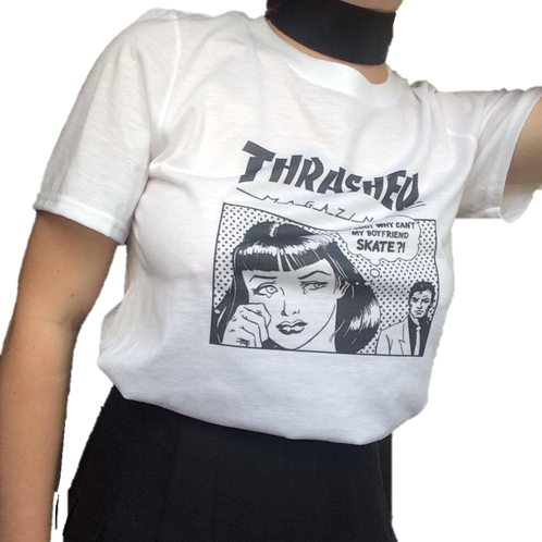 *custom Made* Thrasher Oh God Why Can't My Boyfriend - Girl (498x498), Png Download