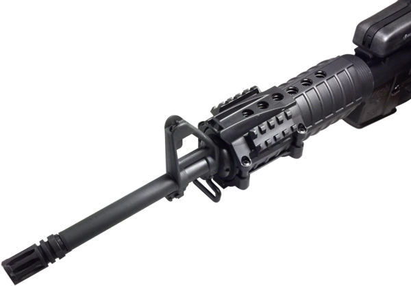 Ruger Ar 556 Tri Rail (600x418), Png Download