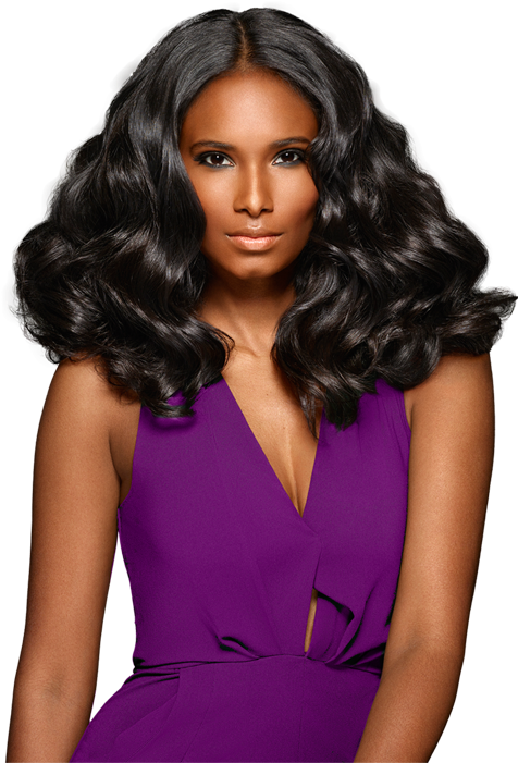 We Add A Personal Touch To Dolling You Up - Hair Salon Model Black (500x700), Png Download
