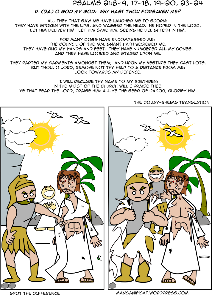 Palmsundaypsalms - Cartoon (744x1052), Png Download