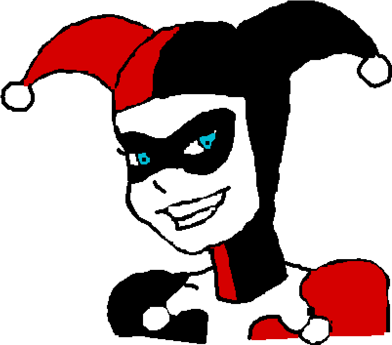 Harley Quinn - Harley Quinn Cartoon Drawings (1200x800), Png Download
