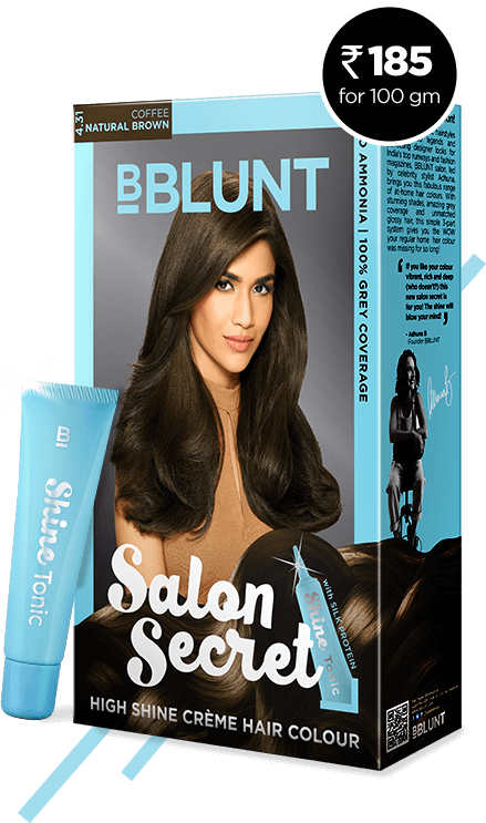 Also Available In - Bblunt Salon Secret High Shine Creme Hair Color (439x743), Png Download