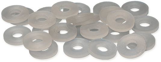 Spinner Washers - Clear - Polymer (600x600), Png Download