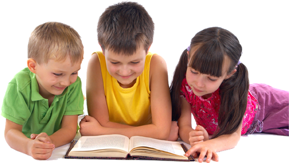 Is Bringing My Bible Really That Important - Children Reading Bible (604x383), Png Download