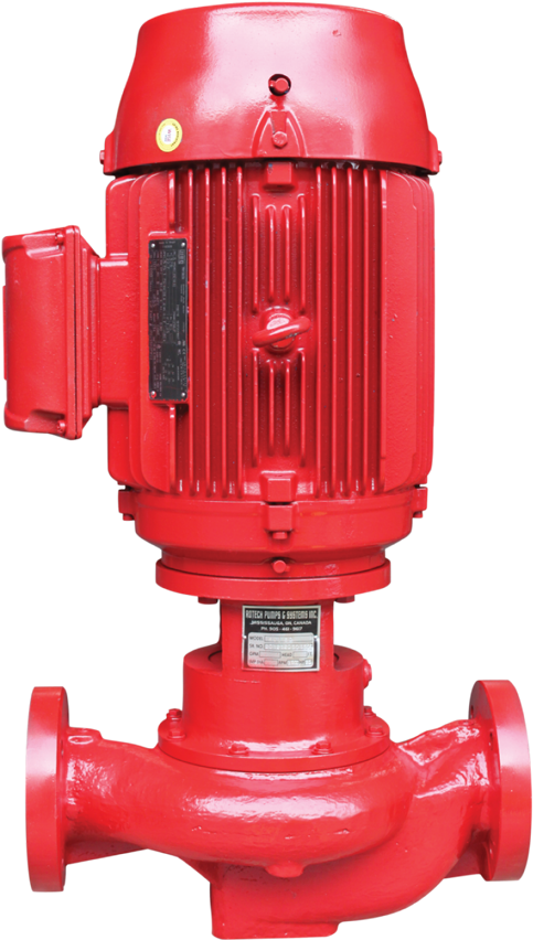 Vertical Inline Pumps Rvi80 Series - Inline Pumps (900x900), Png Download