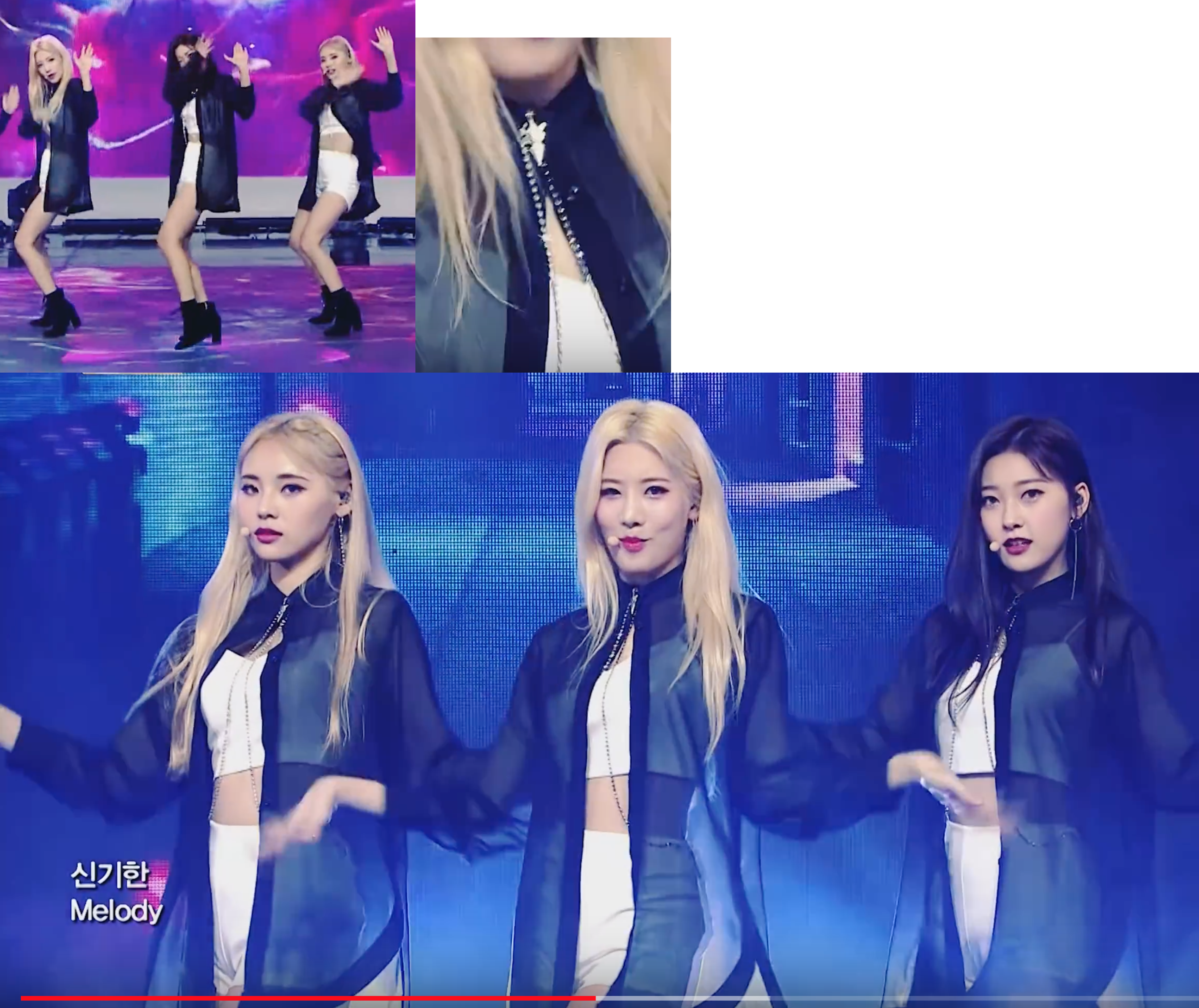 Some Of Loona's Odd Eye Circle's Outfits For Sweet - Sweet Crazy Love Loona Outfit (2589x2175), Png Download