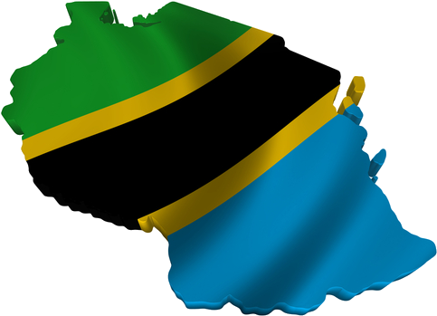 Africa Online Launches Imanage In Tanzania - Tanzanian Flag Png (500x375), Png Download
