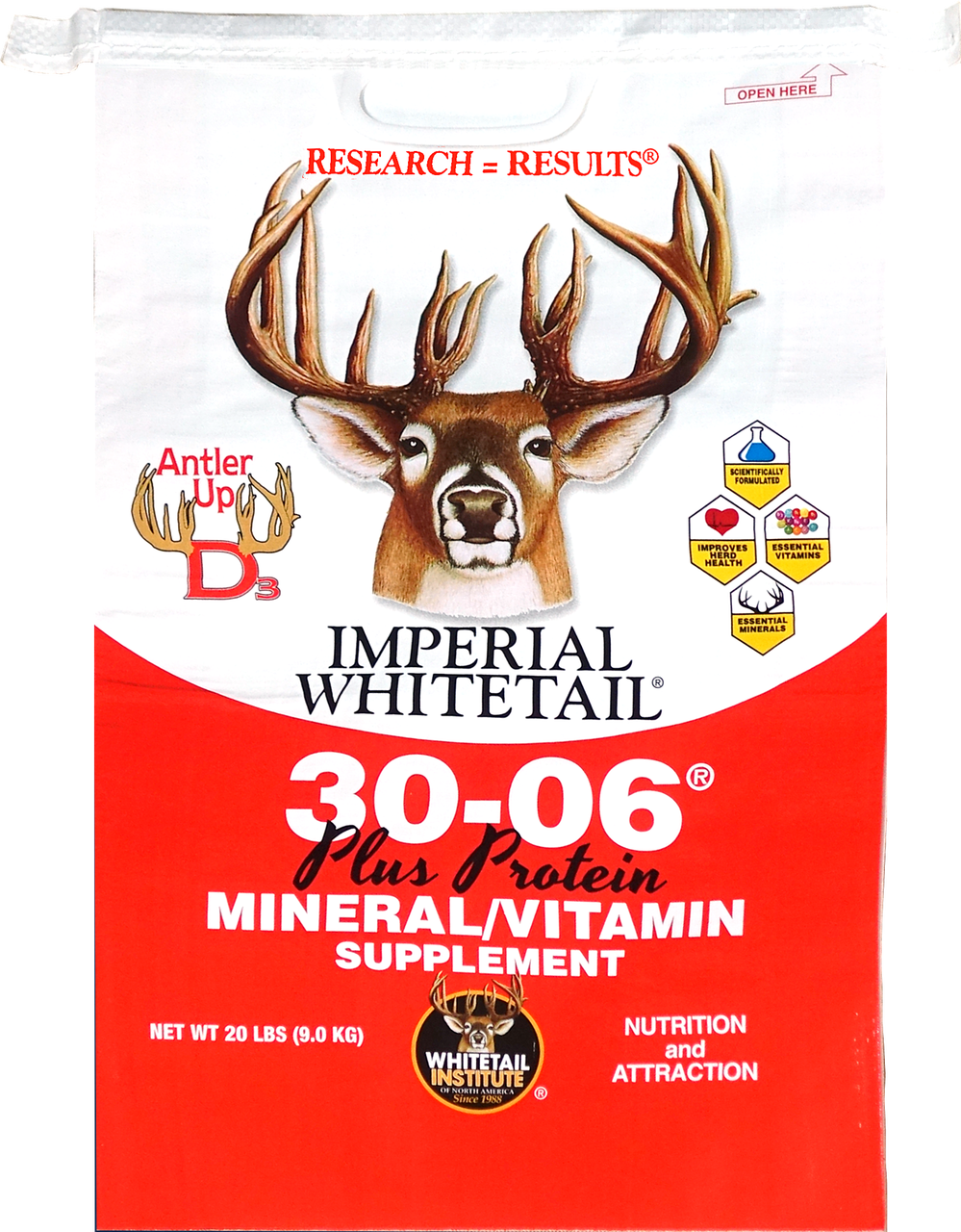 Image - Whitetail Institute Imperial Whitetail No Plow Seed (999x1280), Png Download