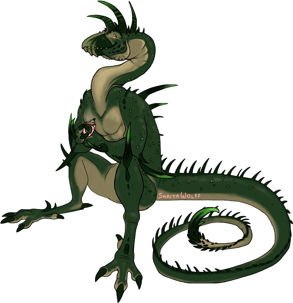 “a Hork-bajir Having A Nice Relaxing Cup Of Tea, For - The Hork-bajir Chronicles (1000x1000), Png Download
