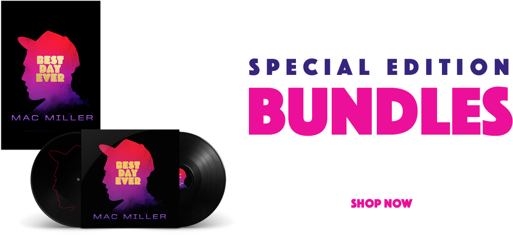 Best Day Ever Speacial Edition Available Now - Mac Miller: Best Day Ever (5th Anniversary Remastered (1305x496), Png Download