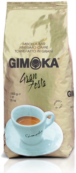 Grani Gran Festa Gimoka 1000g - Caffè Gimoka In Grani (384x600), Png Download