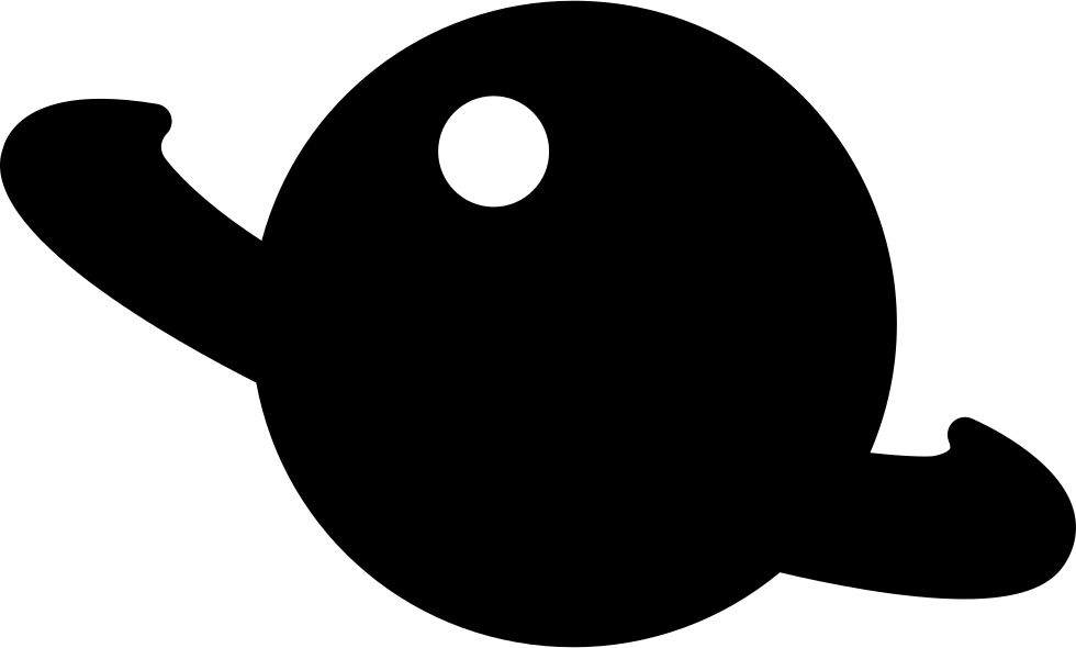 Saturn Planet Shape (980x590), Png Download