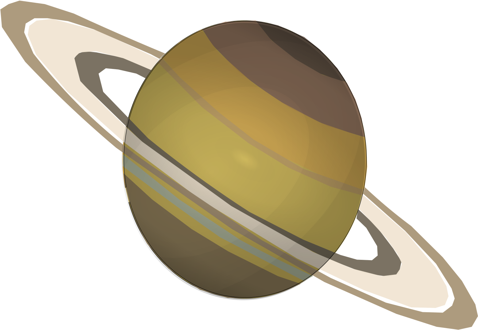 This Free Icons Png Design Of Saturn Planet (1697x2400), Png Download