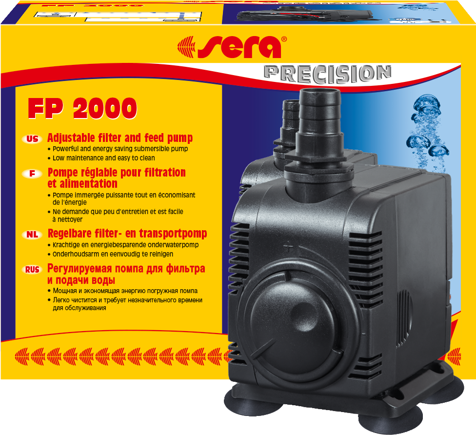 4001942305976 80482 Int Sera Filterpumpe Fp 2000 - Sera Fp1500 (1024x937), Png Download