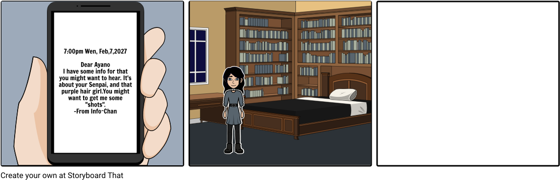 Yandere Simulator - Bedroom (1164x385), Png Download