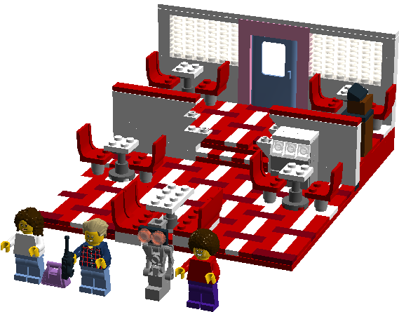 Saved By The Bell 25th Anniversary - Lego (1200x662), Png Download