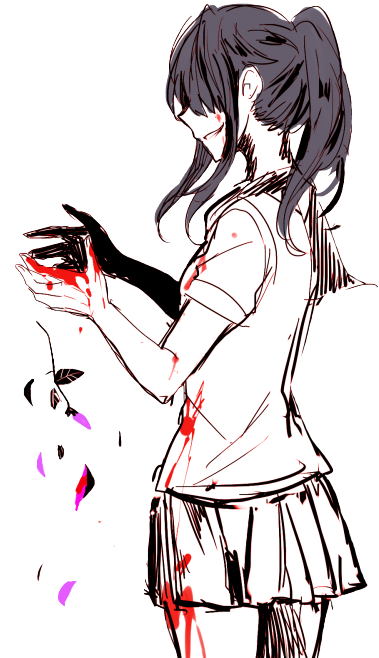 Yandere Simulator (500x667), Png Download