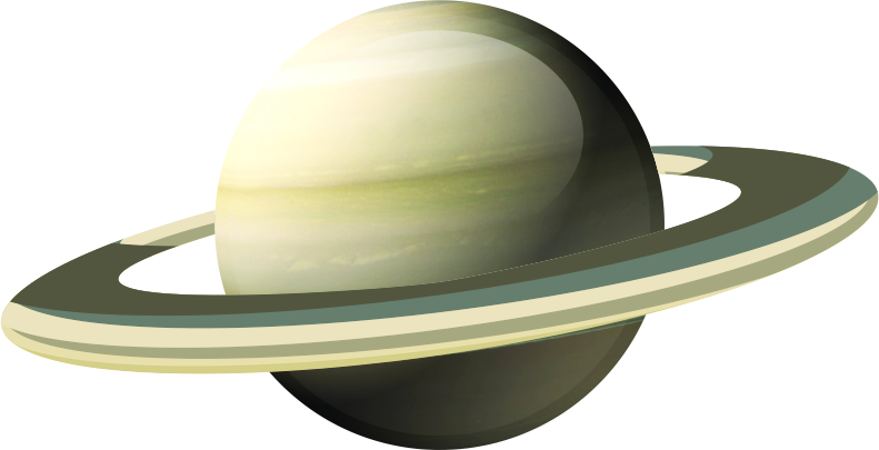 Planet Saturn Png Download - Saturn (791x405), Png Download