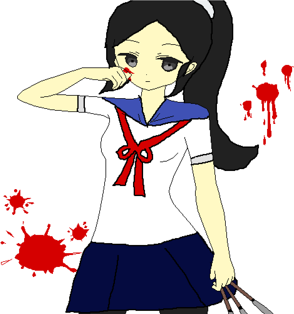 Ayano Aishi / Yandere Chan - Yandere Simulator (1000x1000), Png Download
