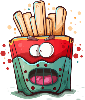 Custom Apparel And Accessories - Cartoon (350x350), Png Download