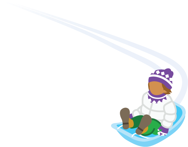 Copy Of Sledder 7 Sledding Hills Graphic - Snowboarding (640x542), Png Download
