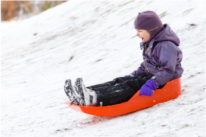 Aspen Sledding At Aspen Recreation Center - Whoa Nelly Sledding Hill (1000x350), Png Download