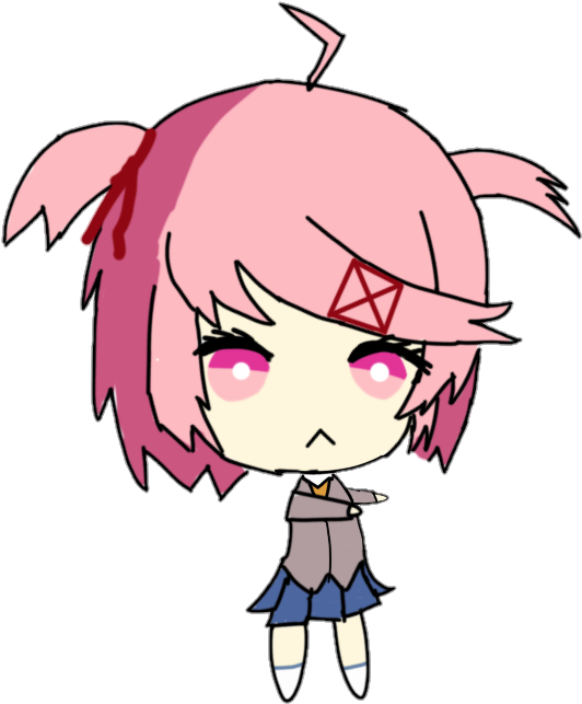 Edited - Chibi (568x703), Png Download