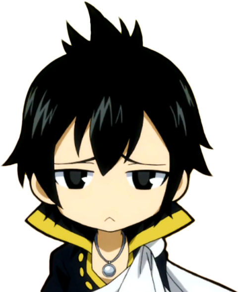 Zeref Images Chibi Zeref Wallpaper And Background Photos - Anime Chibi Fairy Tail (500x608), Png Download