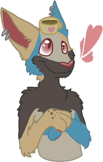 Vesper Toffee - Cartoon (558x853), Png Download