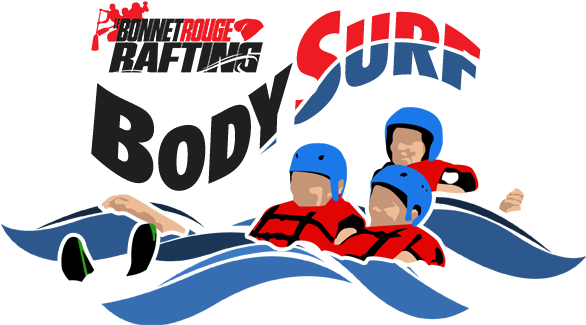 Body Surf - Noars Rafting (600x345), Png Download