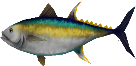 14957 - Atlantic Bluefin Tuna (750x650), Png Download
