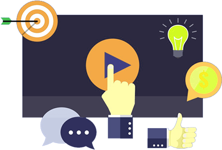 Benefits For Advertisers And Brands - Video Marketing Clip Art (500x349), Png Download