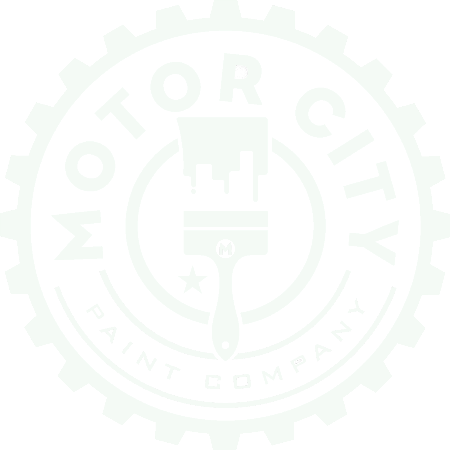 Shop Motor City Paint - Luminaria De Mesa Dourada (1575x1575), Png Download