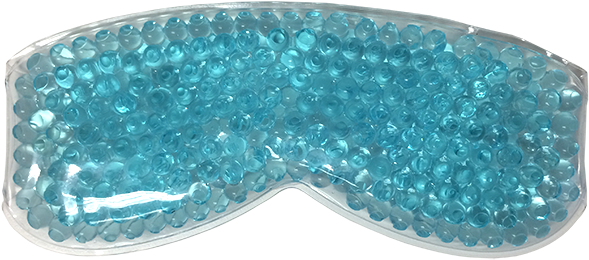 Spa Bella Small Eye Mask W/gel Beads For Hot Or Cold - Glitter (611x817), Png Download