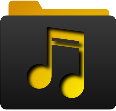 Folder Music - Albums Icon (480x480), Png Download