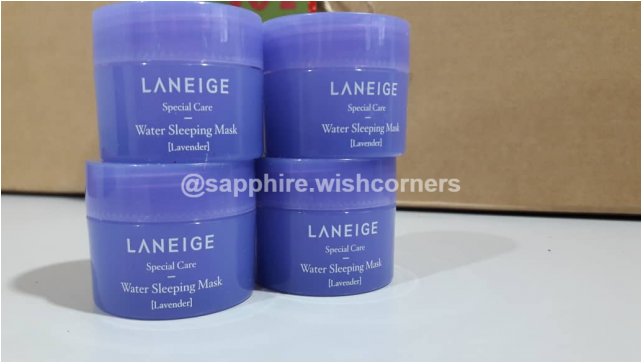 Laneige = Water Sleeping Mask - Laneige Water Sleeping Mask (640x480), Png Download