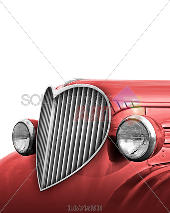 Stock Photo Of 3d Render Of Front Grille Of Vintage - If Your Heart Isn't (340x425), Png Download