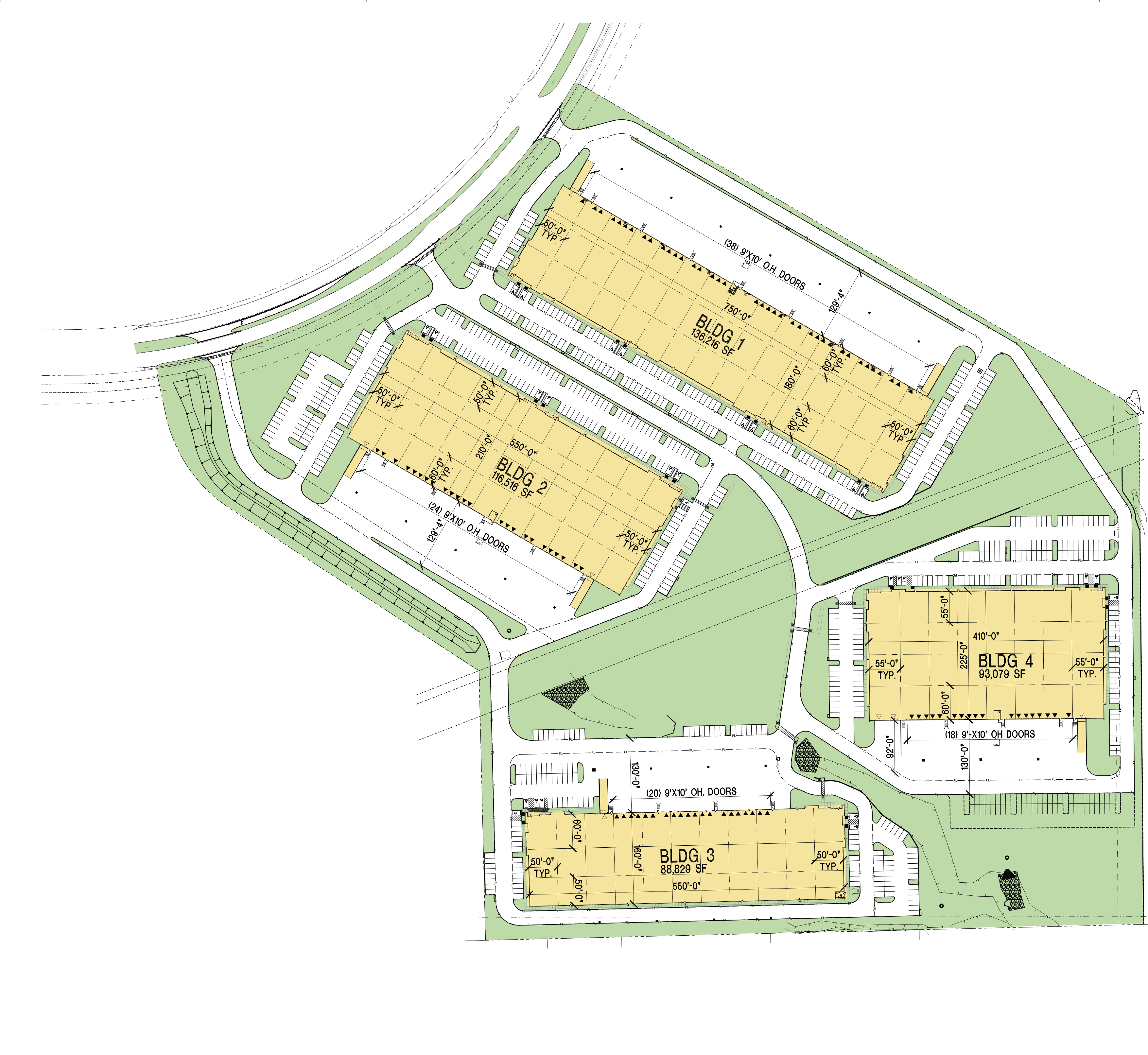 The Dallas/fort Worth Metroplex With Direct Access - Map (3510x3226), Png Download