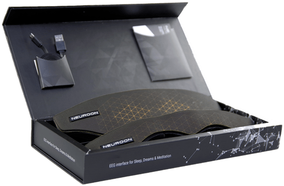 Neuroon Open A Sleeping Mask Box - Eye Masks (680x382), Png Download