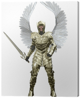 Svg Transparent Library Archangel Drawing Michael - Angel Michael In Armor (400x400), Png Download