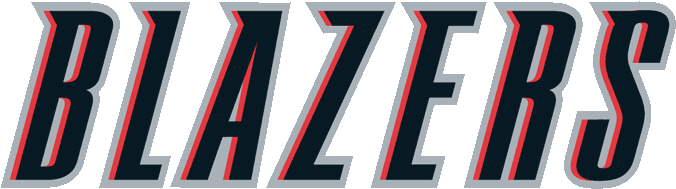 Pics For U0026gt - Portland Trail Blazers Png (800x310), Png Download