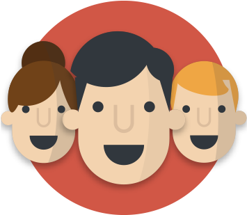 Icon Accounts@x2 - Facial Expression Icon Png (400x350), Png Download